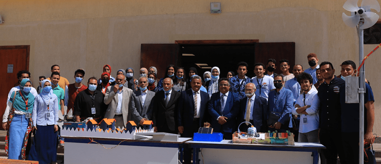 The Faculty of Engineering, Al-Nahda University, organizes the first scientific conference for the Department of Electrical and Renewable Energy Engineering