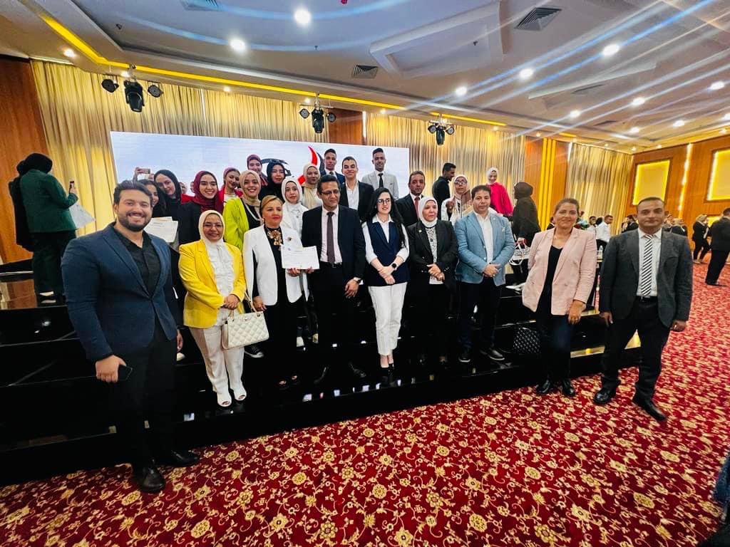 Students from the Faculty of Mass communication at Nahda University participate in the “Al-Ahd” competition under the auspices of the Ministry of Youth and Sports and achieve the highest positions